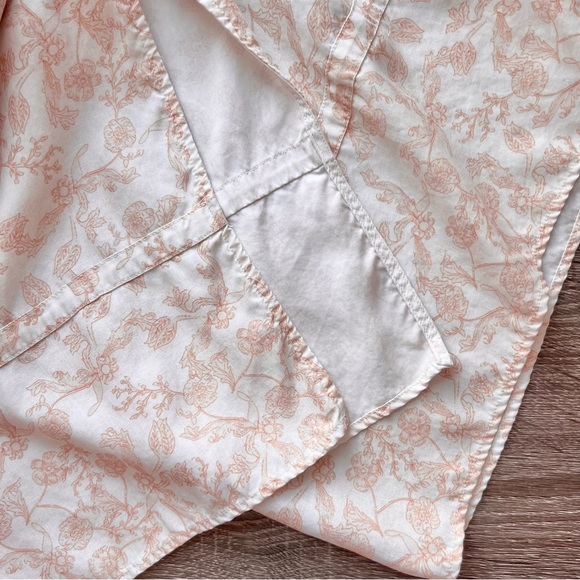 Anthropologie Cream Pink Floral Jumpsuit - Picture 13 of 16